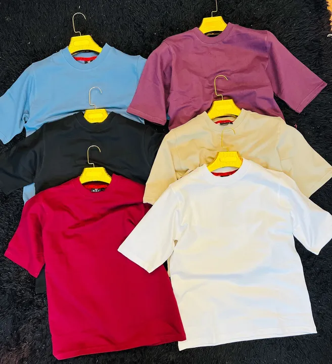 Loop Knit Drop Shoulder T shirt  uploaded by VIRGOZ CLOTHINGS on 5/31/2023
