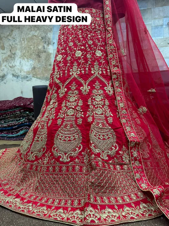Bridal lahenga  uploaded by TAASI couture on 5/17/2024