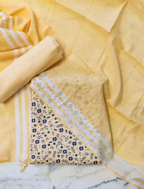Khadi cotton suits uploaded by S.S ENTERPRISES on 5/31/2023