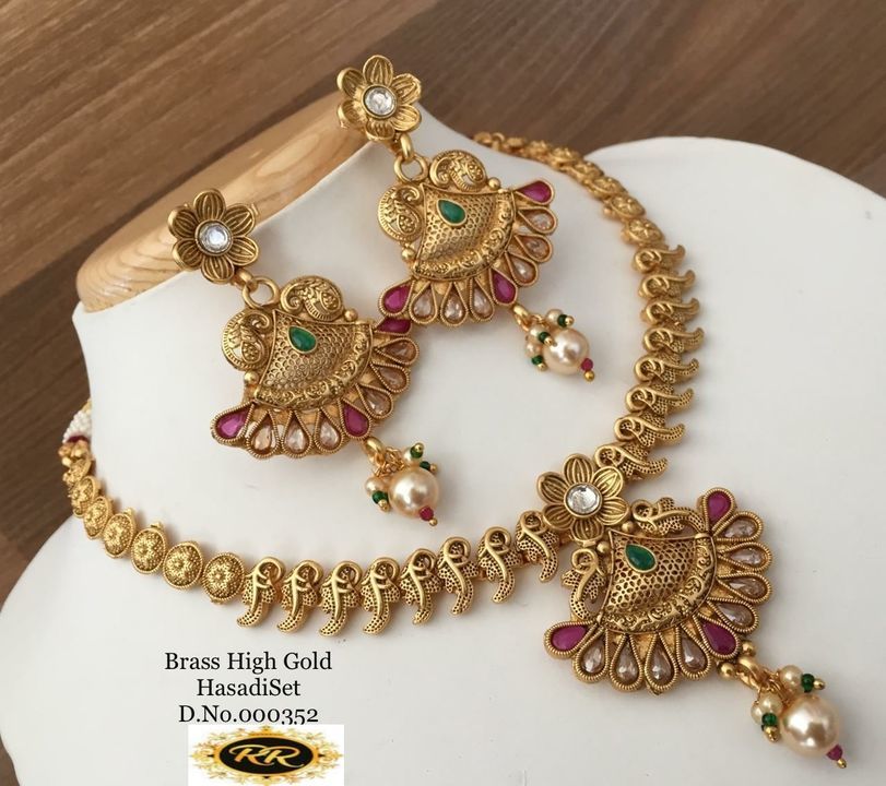 High Quality Gold Plated Jewellery  uploaded by RADHA RANI COLLECTION on 3/12/2021
