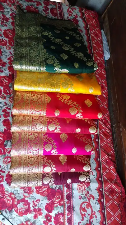 Banarasi katan silk saree  uploaded by business on 5/31/2023