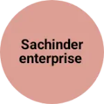 Business logo of Sachinderenterprise
