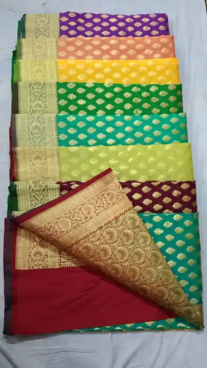 Contrast boder uppada sarees  uploaded by Suraj textile on 5/31/2023