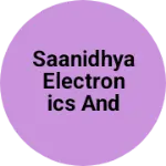 Business logo of Saanidhya electronics and mobiles