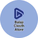 Business logo of Balaji closth atore