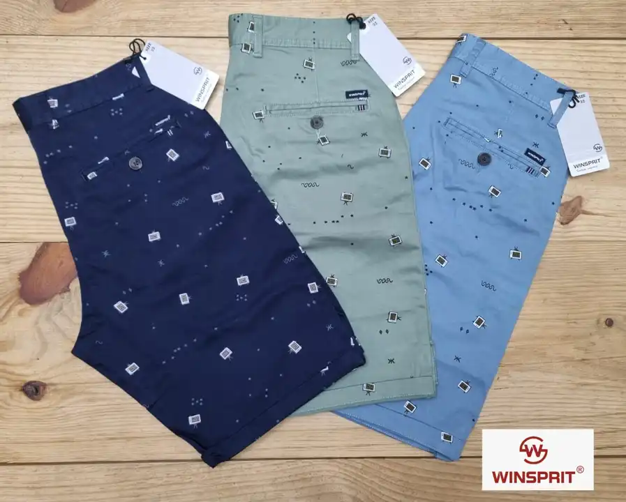 BRAND         :WINSPRIT 
PRODUCTS  :MENS CASUAL *SHORTS*
FABRIC         : *SATIN PRINT*
SIZE         uploaded by business on 5/31/2023