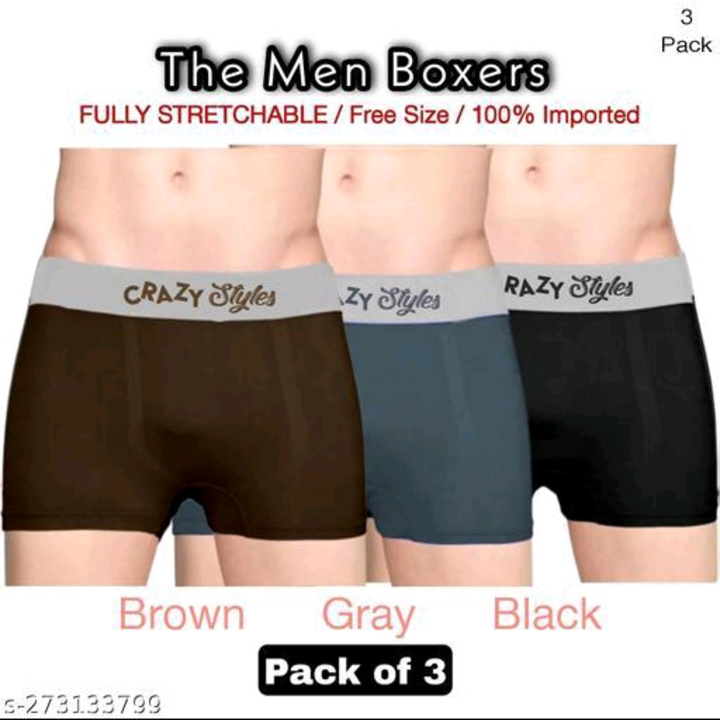 Mens underwear back of 3 uploaded by Sharma fashion on 5/31/2023
