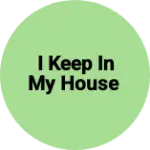Business logo of I keep in my house