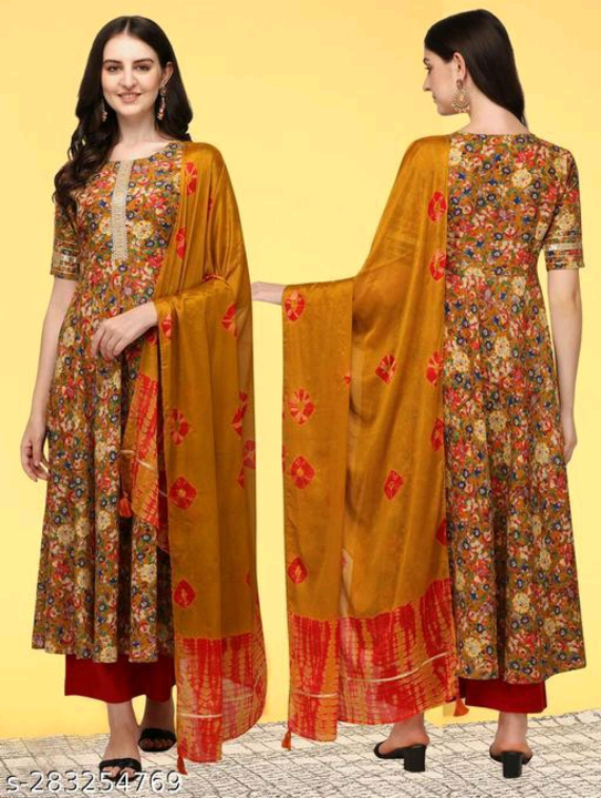 Trendy Refined Women Kurta Sets* uploaded by Sharma fashion on 5/31/2023