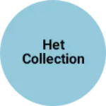 Business logo of Het collection