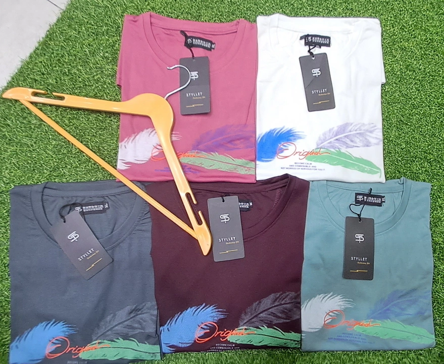  😍Tensil Fabric High Gsm T-Shirt with 😍😍 6 Fantastic Color🤑M to Xl Size🤑 uploaded by N SQUARE GARMENTS on 5/31/2023