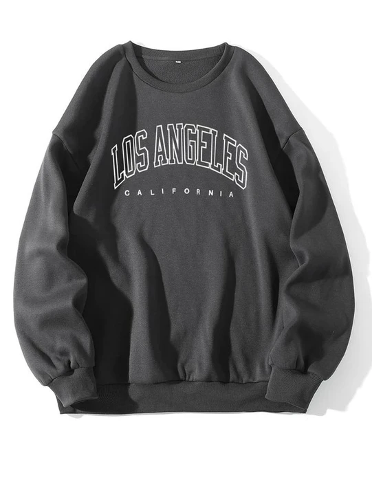Los Angeles Printed Sweatshirts uploaded by Aviah Industries Pvt Ltd on 5/31/2023