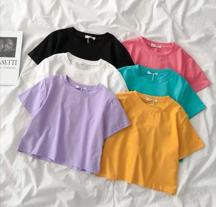 Crop Tee for Girls uploaded by Aviah Industries Pvt Ltd on 5/31/2023