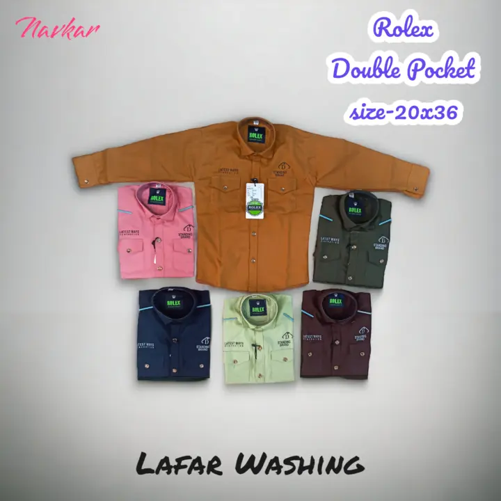 Kids shirt Size 20x36 fabric lafar uploaded by Navkar garment  on 5/31/2023