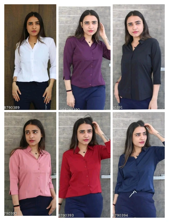 Women formal shirt for daily office wear  uploaded by IQQA AZZU FASHIONS on 5/31/2023