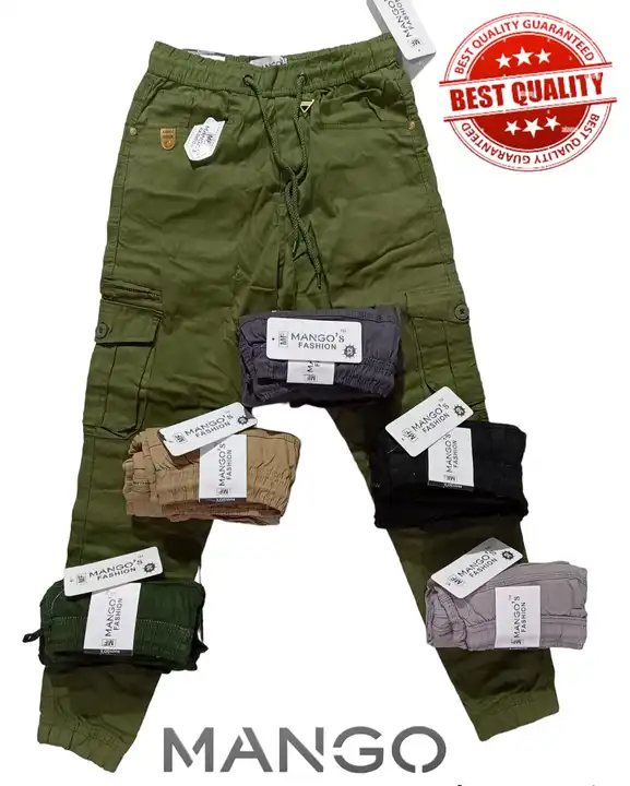 Men's 6 Pocket Cargo Pent  uploaded by Jai Mata Di Garments on 5/31/2023