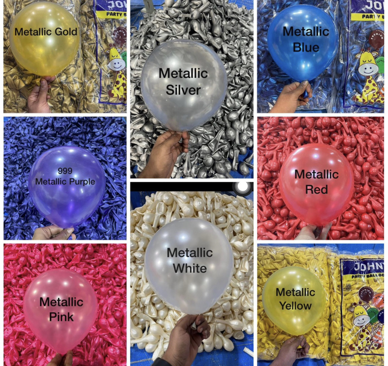 Metallic balloons  uploaded by Laxmi Enterprise on 5/31/2024