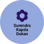 Business logo of Surendra Kapda dukan