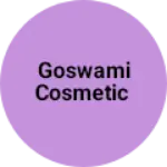 Business logo of Goswami cosmetic
