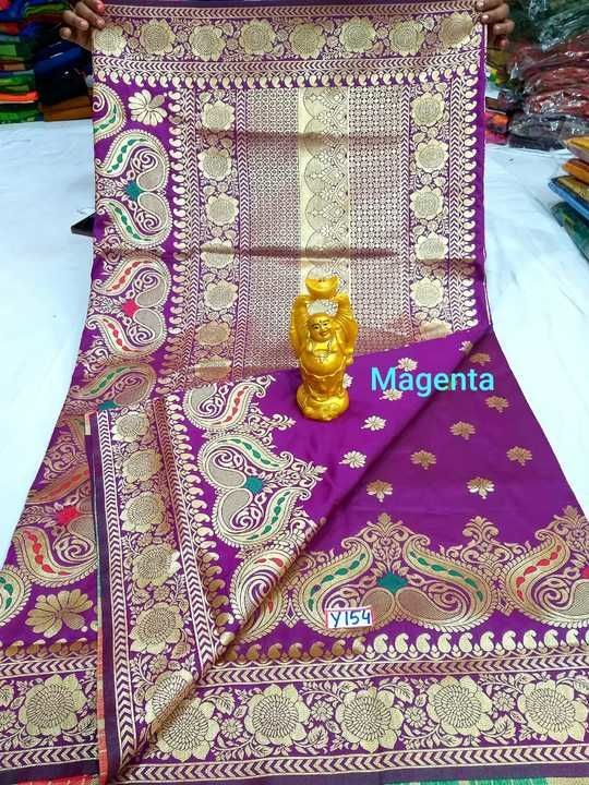 Pure katan silk uploaded by Pragya fashion on 3/12/2021