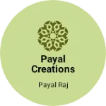 Business logo of Payal Creations
