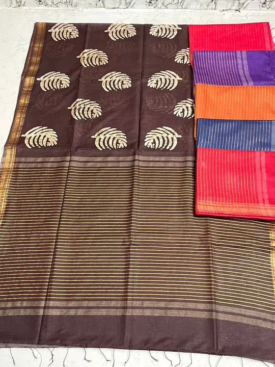 Kota silks embroidery work sarees  uploaded by M S handloom  on 5/31/2023