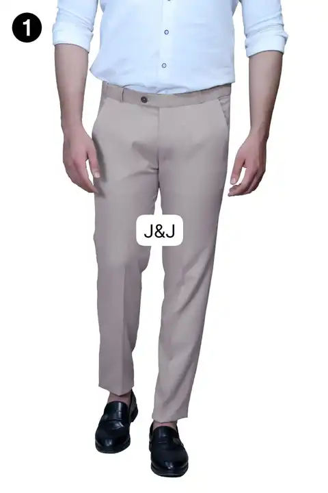 Mens Extandable waist Formal Pant  uploaded by Hare Krishna Textile on 5/31/2023