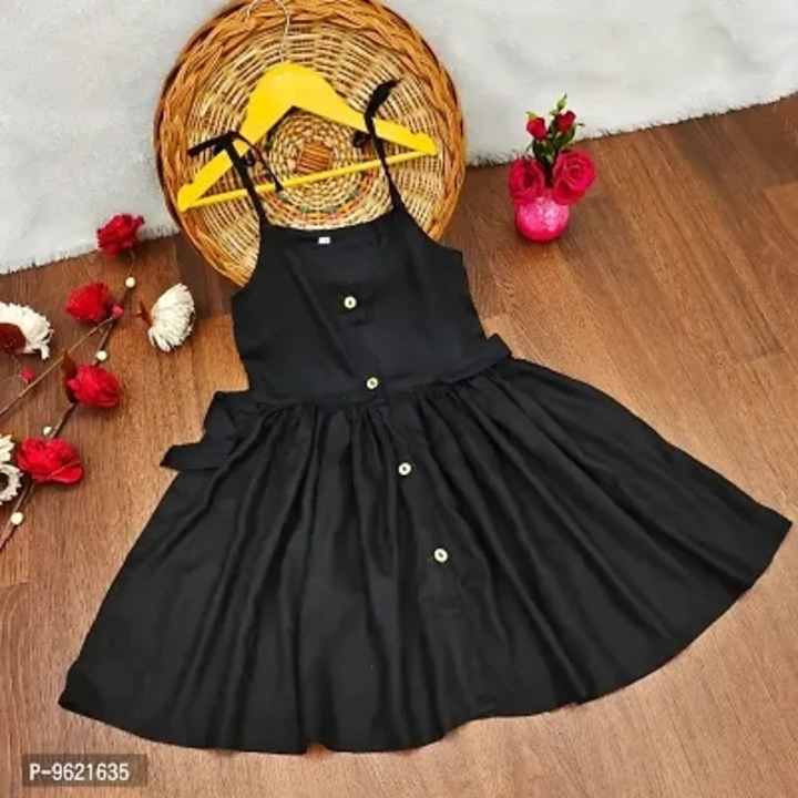 Classic Royal Solid Dresses For Kids Girls uploaded by Udaan on 5/31/2023