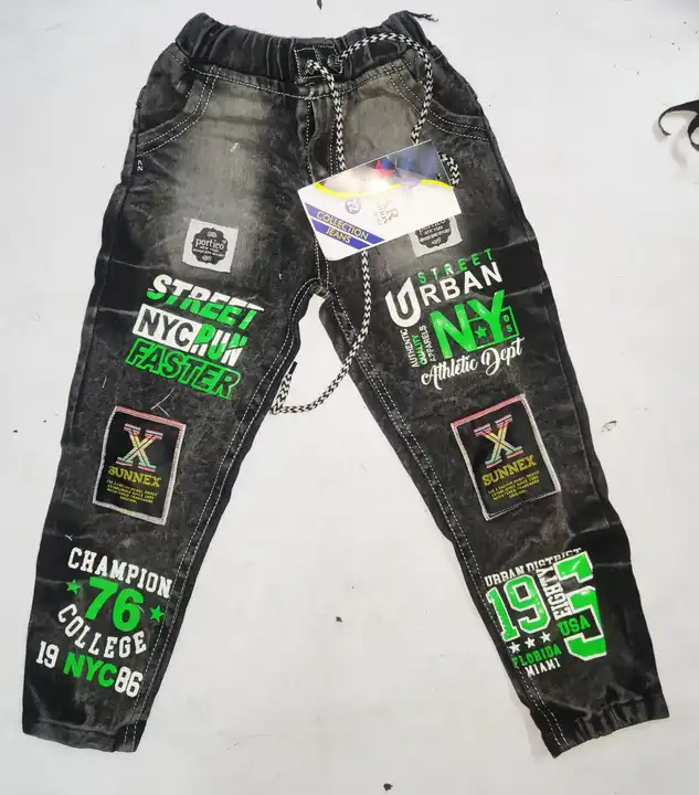 KID FUNKY JEAN IN MULTIPLE COLOR SIZE.. 20 TO 30...  uploaded by Rr fashion on 5/31/2023