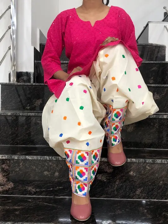 Phulkari salwar kurti set  uploaded by SS phulkari on 6/1/2023