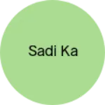 Business logo of Sadi ka