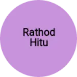 Business logo of Rathod hitu