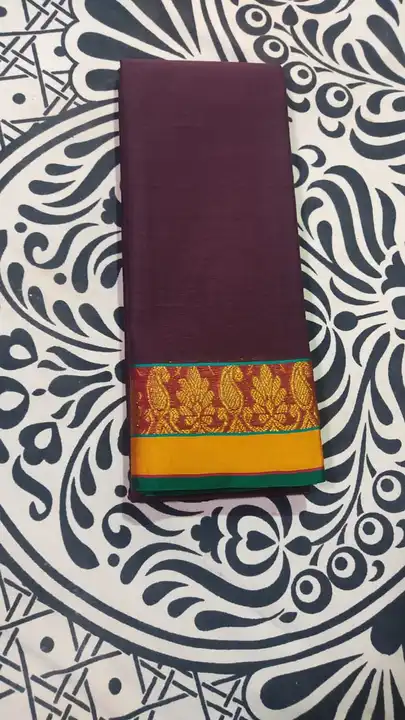 Pure cotton mecerised sarees  uploaded by business on 6/1/2023