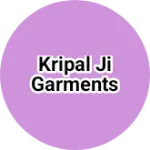 Business logo of Kripal ji garments