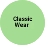 Business logo of Classic wear