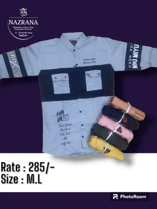 Post image Hey! Checkout my updated collection
Men's Shirt.