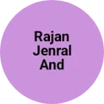 Business logo of Rajan jenral and footwear stor