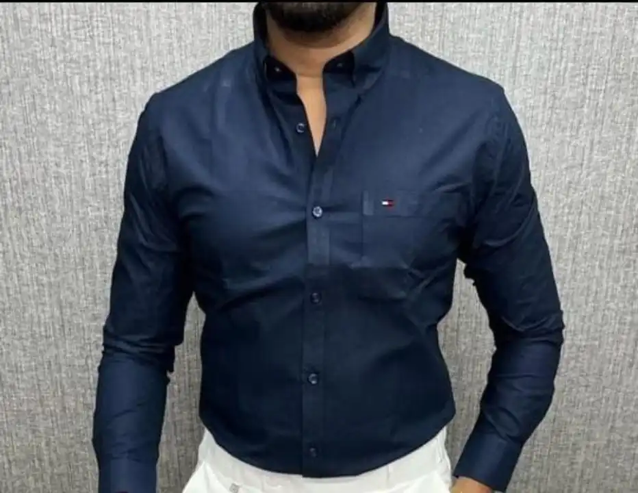 Mens full sleeve plain shirts  uploaded by kanishk fashions on 6/1/2023