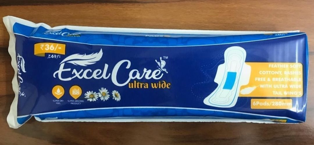 Post image EXCEL CARE Sanitary Pad for women's health and hygiene.contact for whole sale inquiry call or wts.9104455330.