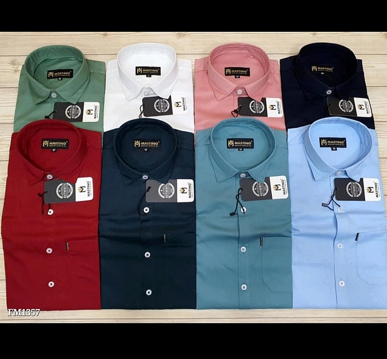 Men's plain shirt (size- m, l, xl)  uploaded by JD collection on 6/1/2023