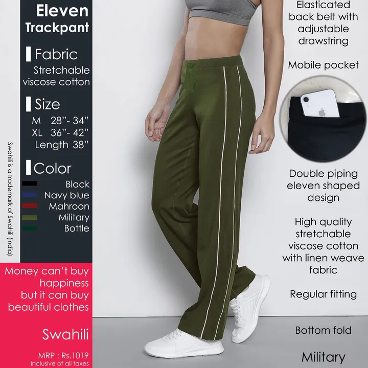 Eleven track pant uploaded by Rise earth india on 6/1/2023