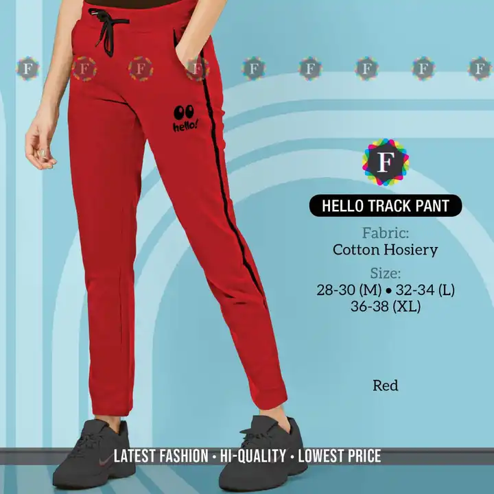 Hello track pant uploaded by Rise earth india on 6/1/2023