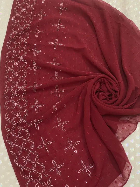 full work dupatta  uploaded by zainab collection on 6/1/2023
