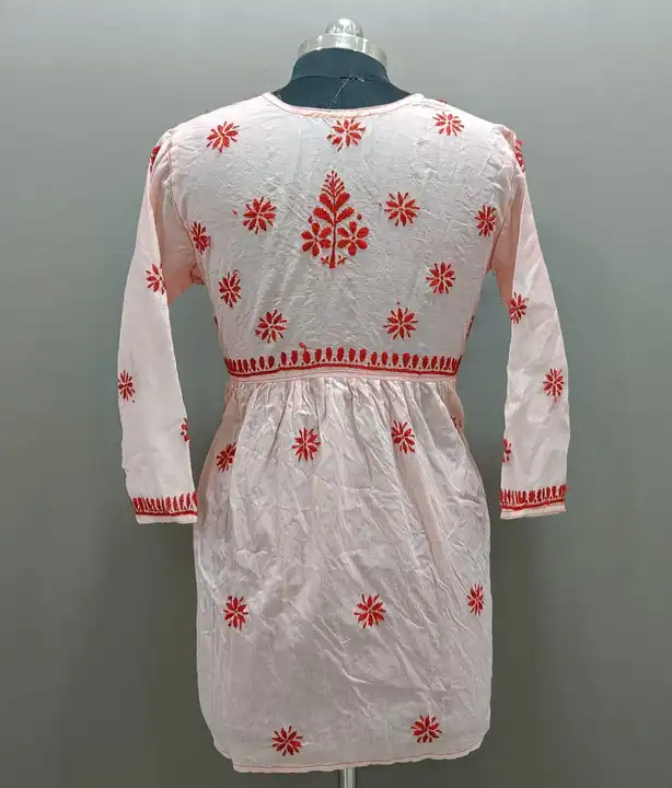 Short kurti
Fabric chanderi cotton
Length 32
Size 38 to 44
Ghass patti work uploaded by DF Chicken Factory on 6/1/2023