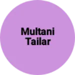 Business logo of Multani Tailar