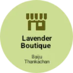 Business logo of Lavender boutique