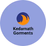 Business logo of Kedarnath gorments