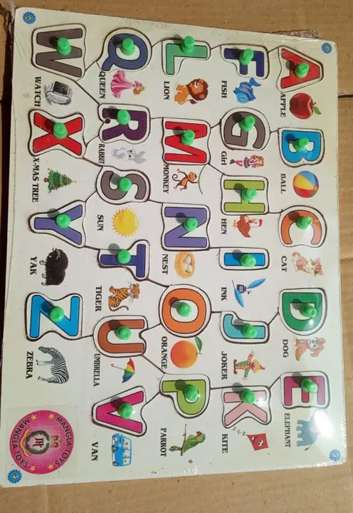 Alphabet picture  uploaded by Mangla toys on 6/1/2023