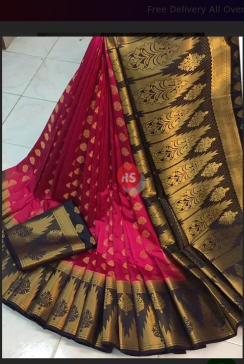 Banarasi silk saree  uploaded by business on 6/1/2023