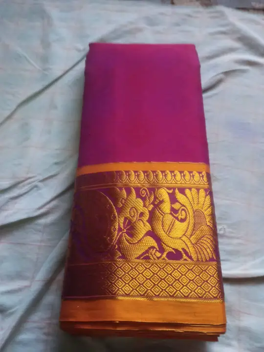 Pure cotton jacquard sarees  uploaded by Siddhivinayak textile on 6/1/2023